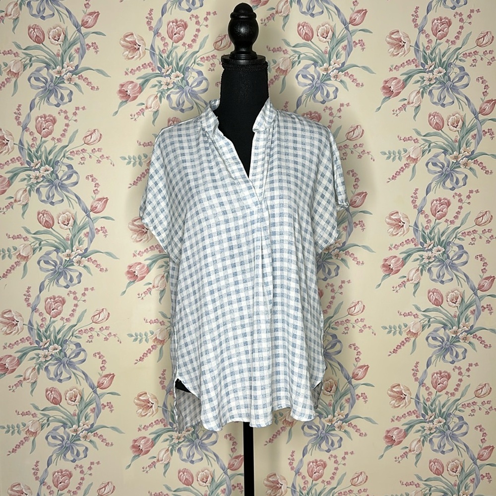 W5 MEDIUM GINGHAM BLOUSE